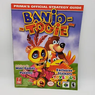 Nintendo 64 Banjo-Tooie: Prima's Official Strategy Guide 2000 Stickers Included • $69.99