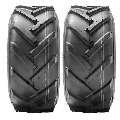 Set 2 16X6.50-8 Lawn Mower Tires 4Ply Heavy Duty 16X6.5X8 Tractor Super Lug Tire • $57.99