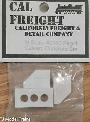 CA Freight & Detail N #2160 Culvert Concrete Sm. (Pkg 1) • $3