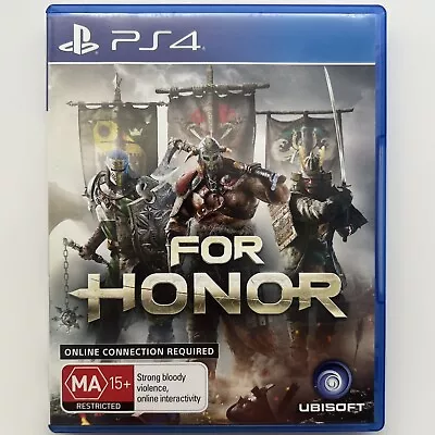 For Honor PS4 PlayStation 4 PAL *Tested & Working* • $9.95