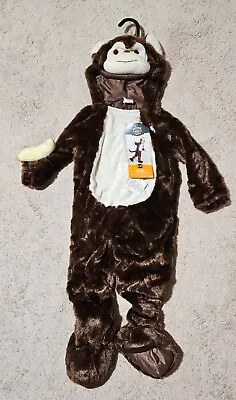 Monkey Halloween Costume Jumpsuit Soft Toddler Kids Child Size 2T-3T *NWT*Banana • $18.99