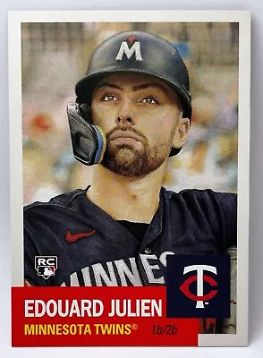 2023 Topps Living Set EDOUARD JULIEN RC #688 PR: 1587 - Minnesota Twins Rookie • $6.99