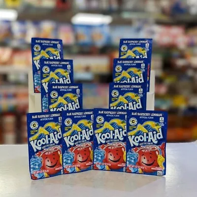 £10.99 • Buy Kool Aid Blue Raspberry Lemonade 0.22oz (6.2g) X 10 Sachets USA Import