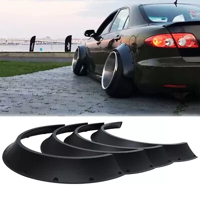 Fender Flares Guard Extra Wide Wheel Arches Body Kit For Mazda 2 Mazda 3 Mazda 6 • $168.33