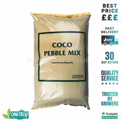 £19.57 • Buy Canna Coco Pebble Mix 60/40 - Coco Coir Clay Pebbles Hydroponic Growing Media