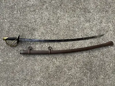 US Civil War Period 1840 Model Cavalry Saber With Numbered Hilt • $625