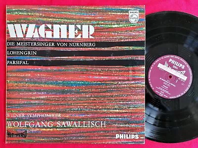 Philips 835 186 AY HiFi Stereo ED1 - Wagner Preludes Sawallisch *PROMO* NM • $17.99