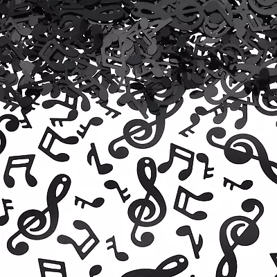 Music Confetti Music Note Cutouts Black Musical Confetti Notes For Music Party R • $13.74