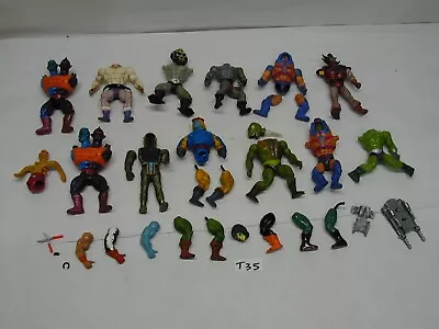 Vintage Lot Of 10 1980s Masters Of The Universe Action Figures MOTU Parts-Pieces • $50