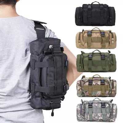 Tactical Duffle Gym Mini Travel Bag Military Waist Bag Fanny Pack Workout Pouch • $16.98