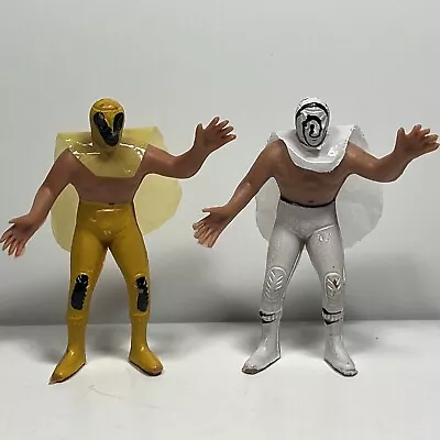 Mexican Wrestlers Luchadore Lucha Libre Action Figures 1980’s Lot • $8.99