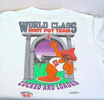 Senor Loco's Cantina World Class Shot Put Team Tequila T Shirt XL Vintage New • $20