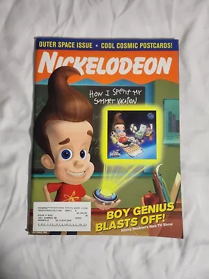 Nickelodeon Magazine September 2002 Issue Nick Vintage Jimmy Neutron Show Book • $12.75