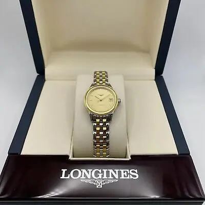 Longines Flagship 26mm Steel Champagne Dial Automatic Ladies Watch L4.274.3.32.7 • $899