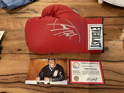 $200 • Buy Signed Larry Holmes Boxing Glove