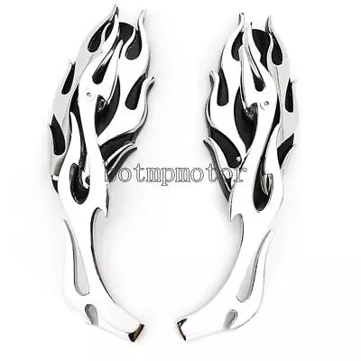 $42.81 • Buy Motorcycle Chrome Rear View Side Mirrors For Yamaha V Star 650 XVS650A Classic