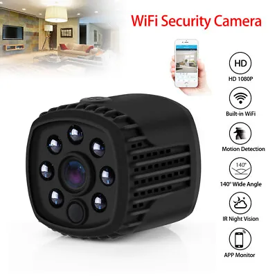 Mini WiFi IP Camera Baby Monitor Security Webcam+Network Outdoor IR Night Vision • £39.59