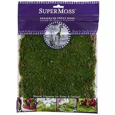 SuperMoss® Preserved Sheet Moss 11  X 10  Package Size • $11.98