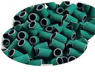 Sofibands Green Sanding Bands Nail Drill Bits File Manicure - 100 Pcs - Choose • $10.99