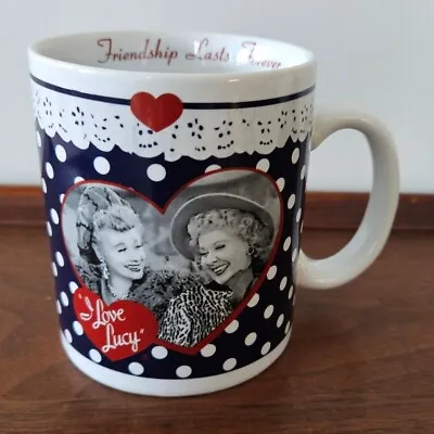I Love Lucy Coffee Mug Friendship Lasts Forever Tea Cup - Lucy And Ethel • $10