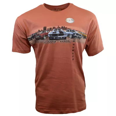 Men's T Shirt -Newport Blue -American Muscle Cars Racing Logo  100% Cotton • $18.99