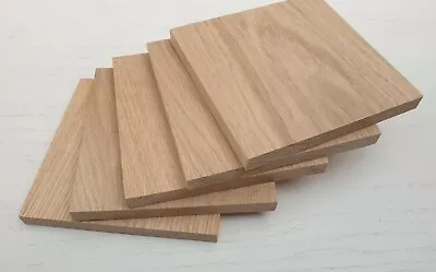 Oak Timber Offcuts 150x150x14mm 5pcs • £22