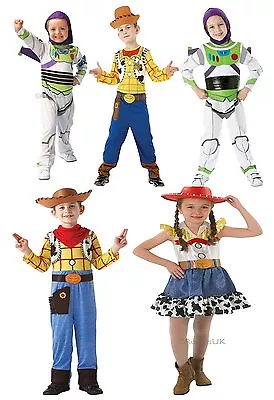 £16.95 • Buy Kids Boys Girls Official Disney Pixar Toy Story Fancy Dress Costumes Book Week