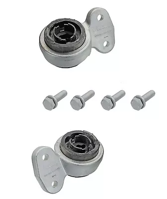 2 MEYLE HD Left+Right Front Control Arm Bushings Mounts W/ Brackets For BMW E46 • $86