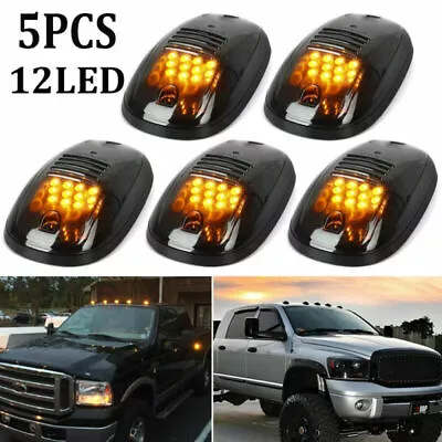 5pcs Amber Cab Roof Marker Light Top Running Lamp For Ford F150 F250 Accessories • $29.99