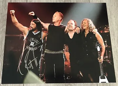 ROB ROBERT TRUJILLO METALLICA SIGNED AUTOGRAPH 11X14 PHOTO A W/EXACT PROOF • $89.99