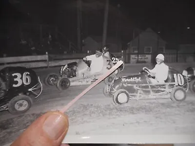 Vintage Midget Car Racing Hammond Indiana Race Track Photo • $8.99