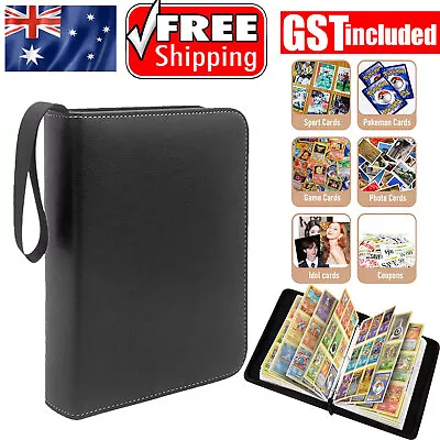 900 Card Spots Binder Album Book Card Collectors Holder Case For Trading Cards • $12.89