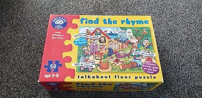 £6 • Buy Orchard Toys,Find The Rhyme Floor Puzzle