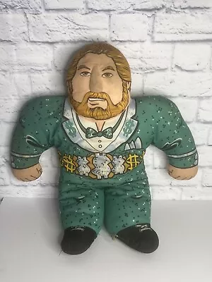 Vintage Tonka WWF Wrestling Buddies Plush Pillow Ted Dibiase MILLION DOLLAR MAN • $100