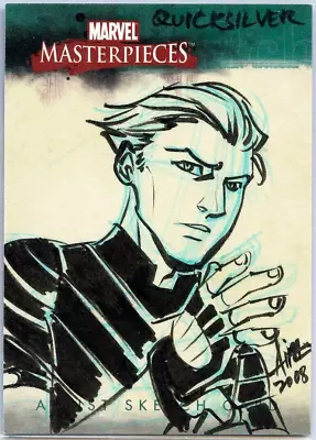 2008 Marvel Masterpieces Set 3 Sketch Card By Irma  Aimo  Ahmed • $60