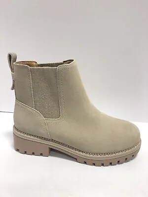 Crown Vintage Women’s Karina Stone Taupe Ankle Boots Size 7 W • $49.99