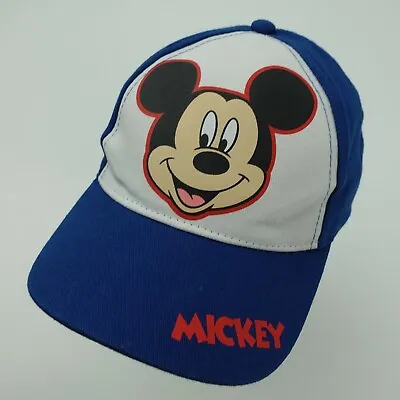 Mickey Mouse Disney Toddler Ball Cap Hat Adjustable Baseball • £8.68