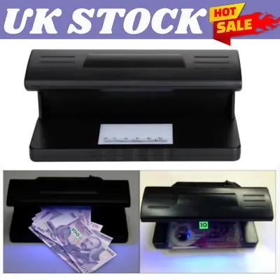 Counterfeit Uv Fake Money Detector Bank Note Card Checker Authenticity Check • £8.98