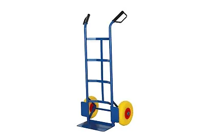 NEW Rhino Racking Industrial Steel Sack Truck – Blue Heavy-Duty 325kg • £52.99