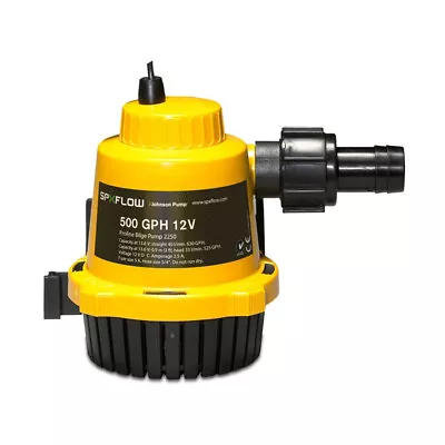 Mayfair Johnson Pump Replacement Proline 3/4 1000 GPH Bilge Pump • $48.49