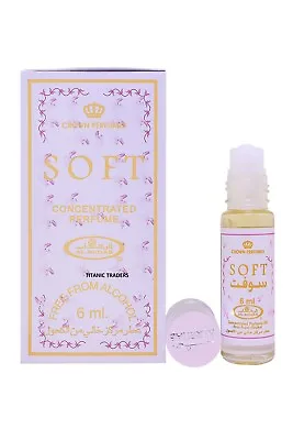 £3.89 • Buy Soft By Al Rehab 6ML Perfume Oil Attar Ittar Itr ALCOHOL FREE HALAL
