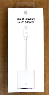 Apple Genuine Mini DisplayPort To DVI Adapter MB570LL/B ✅❤️️✅❤️️ NEW • $7.99