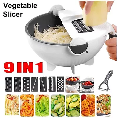 Vegetable Chopper Grater Slicer Cutter Food Choppers Veggie Cutter Dicer Kitchen • $22.49