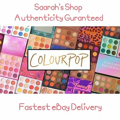 Genuine Colourpop Eyeshadow Palette From USA 50+ Types See Receipts 500+ Sold • £25.95