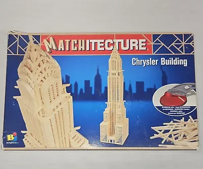 Bojeux Matchitecture Chrysler Building New In Opened Box Build With Match Sticks • $24.75