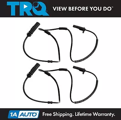 TRQ Rear ABS Wheel Speed Sensor Set Fits 2012-2021 BMW • $41.45