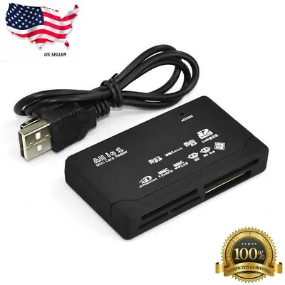 All In One USB Memory Card Reader Adapter For Micro SD RS MMC SDHC TF M2 Mini • $4.89