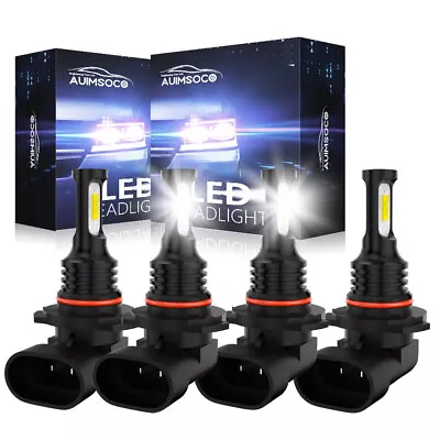 For Dodge Stealth 1994 1995 1996 4X 9005+9006 LED Headlight Bulbs High Low Beam • $25.64