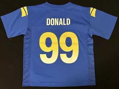 Los Angeles Rams Aaron Donald Jersey Youth Boys Medium 5/6 New • $22.99