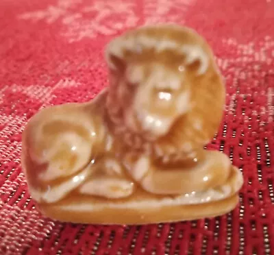 VTG RARE Wade Of England Whimsies 1985-1995 GLOSSY GLAZED GOLDEN LION Series 2 • $7.73